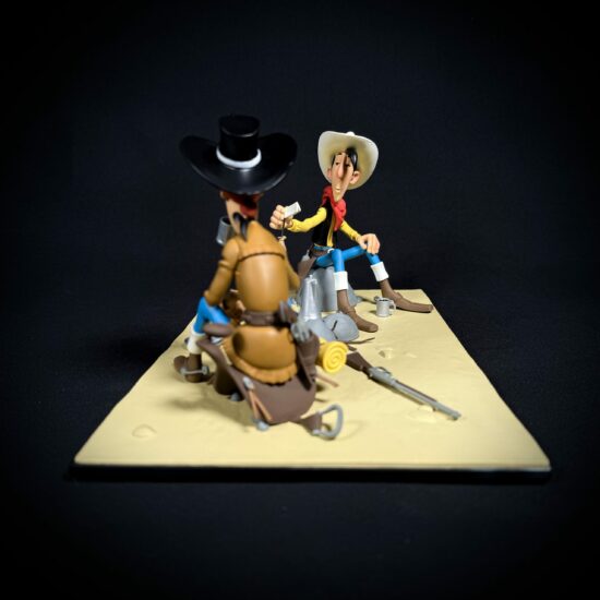 Figurine Family - Lucky Luke - Lucky Luke et Calamity Jane - Bang Bang n°4 - LMZ collectibles