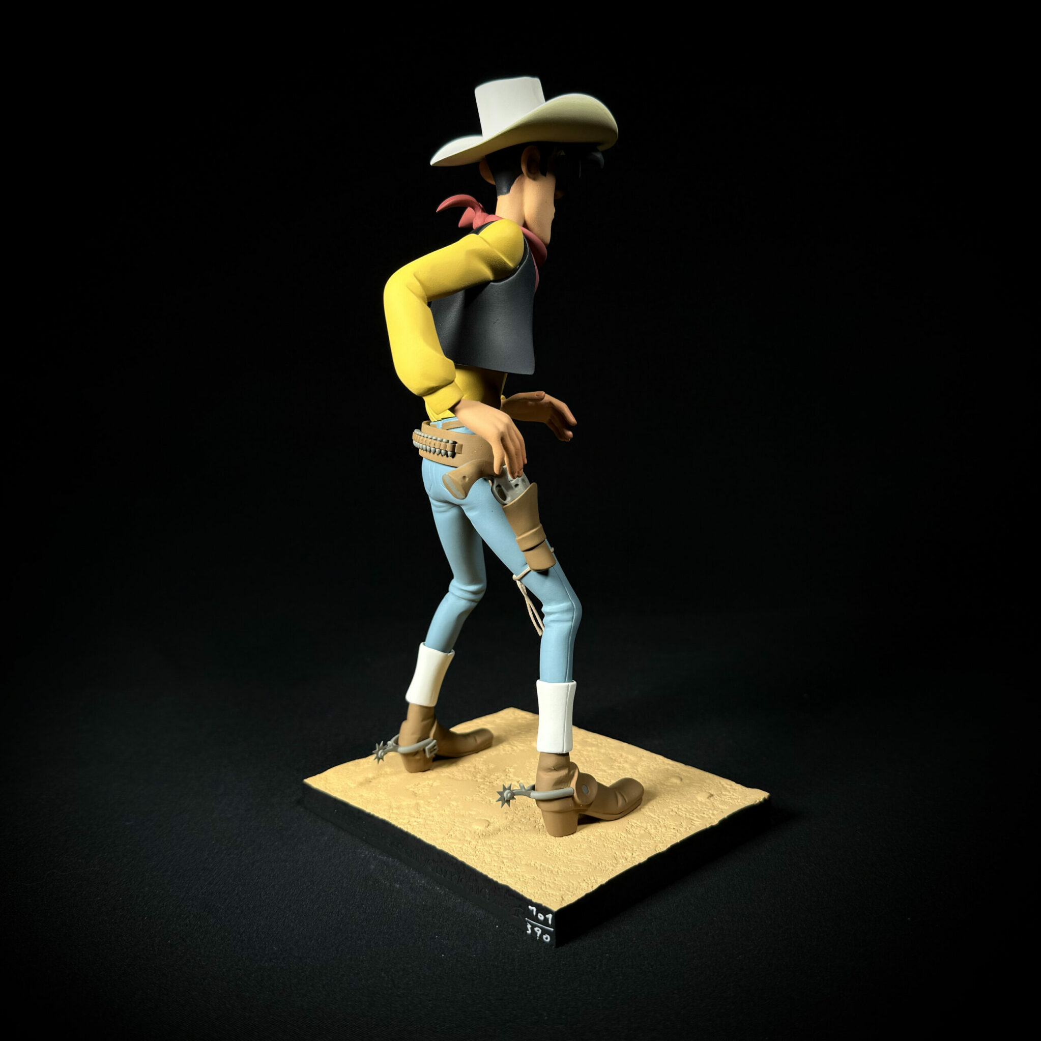 Figurine Lucky Luke Ceji – Collection, Cow-boy Flexible (sans Boîte)