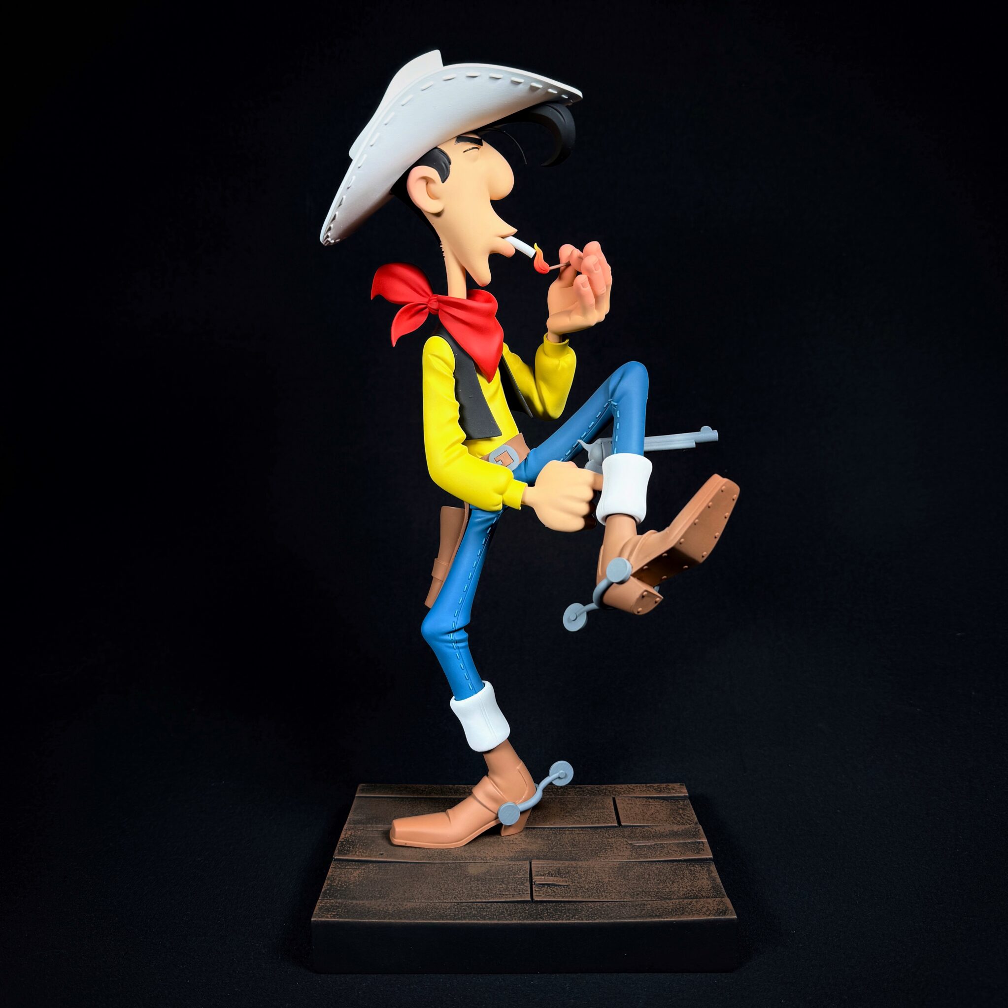 Figurine family - Lucky Luke dégaine cowboy - Fariboles