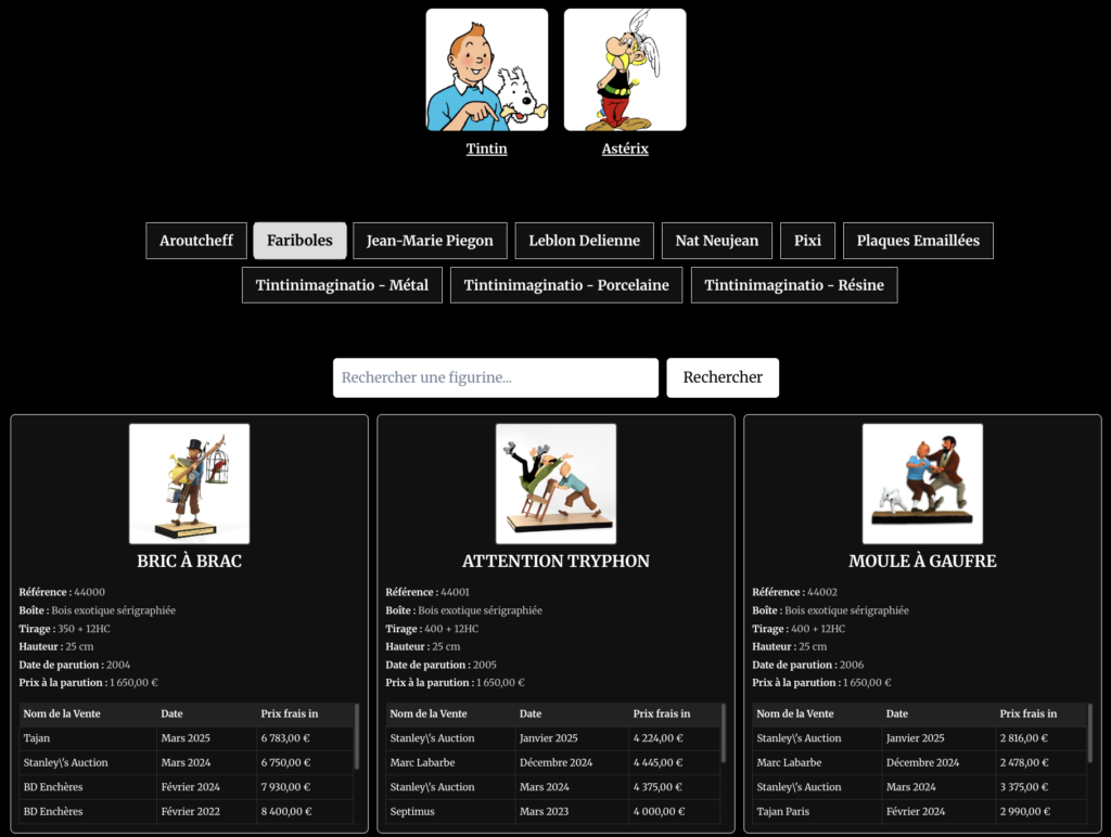 Tintin Astérix