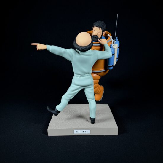 Figurine Family - Haddock et tryphon lunaire - Fariboles