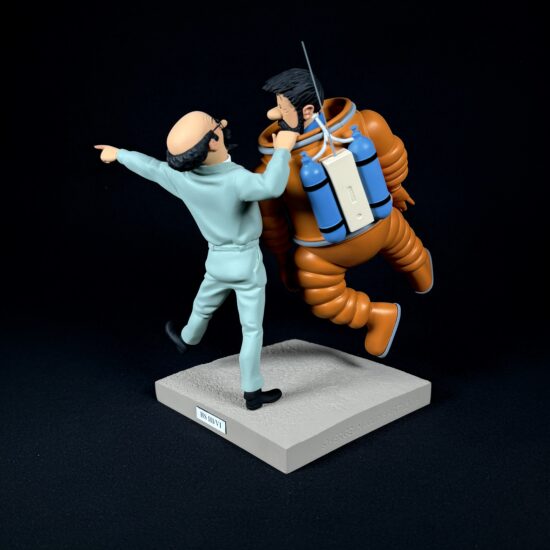 Figurine Family - Haddock et tryphon lunaire - Fariboles