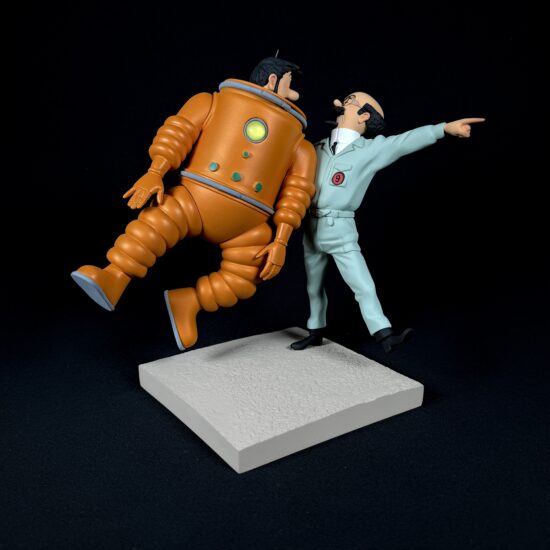 Figurine Family - Haddock et tryphon lunaire - Fariboles