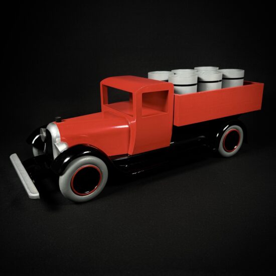Figurine Family - Camion policiers - Aroutcheff