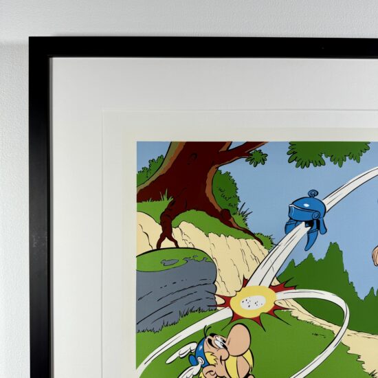 Figurine Family - Astérix sérigraphie saint yorre - Christian Desbois