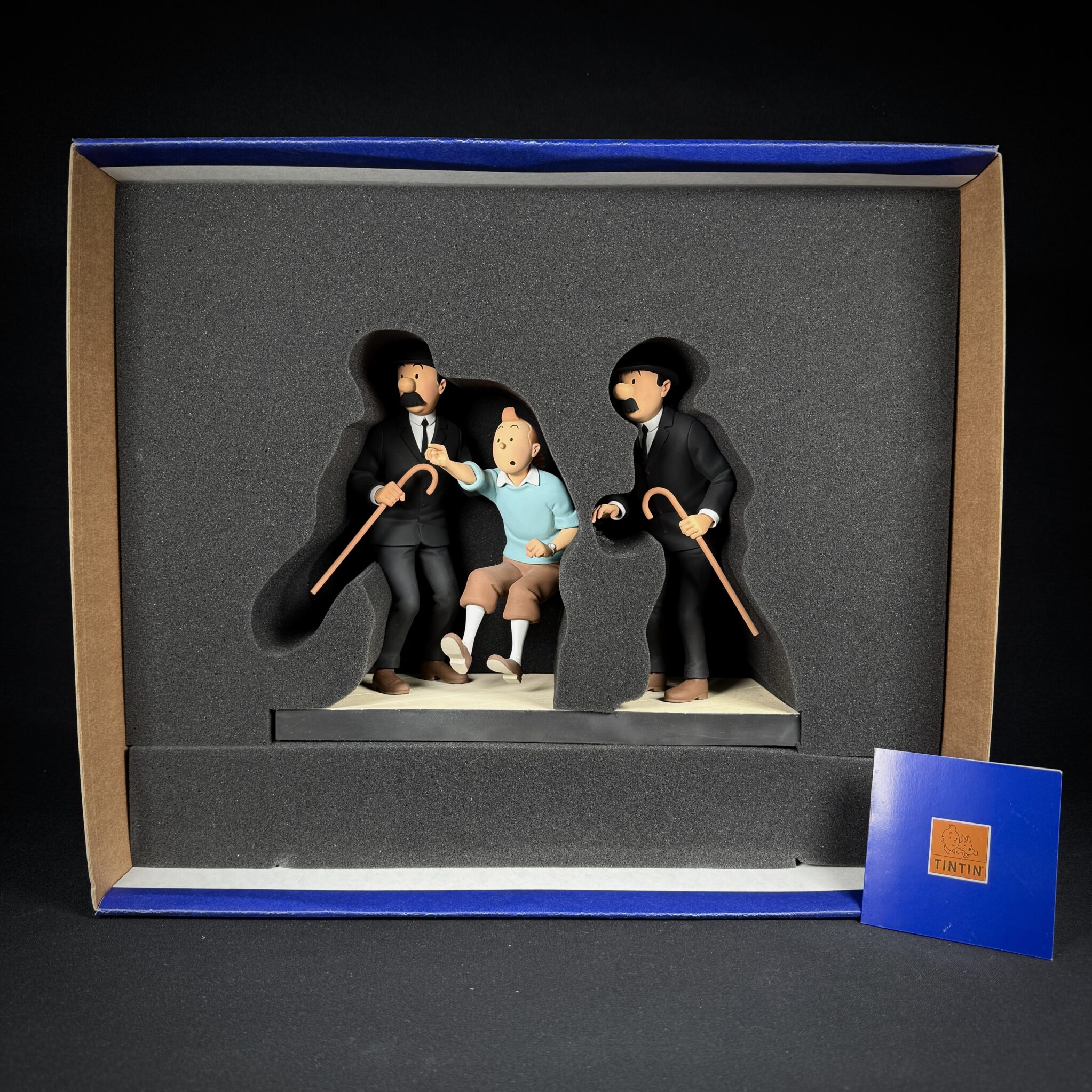 Figurine Family - Comme on se retrouve Tintin - Fariboles