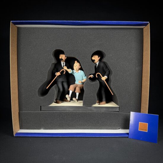 Figurine Family - Comme on se retrouve Tintin - Fariboles