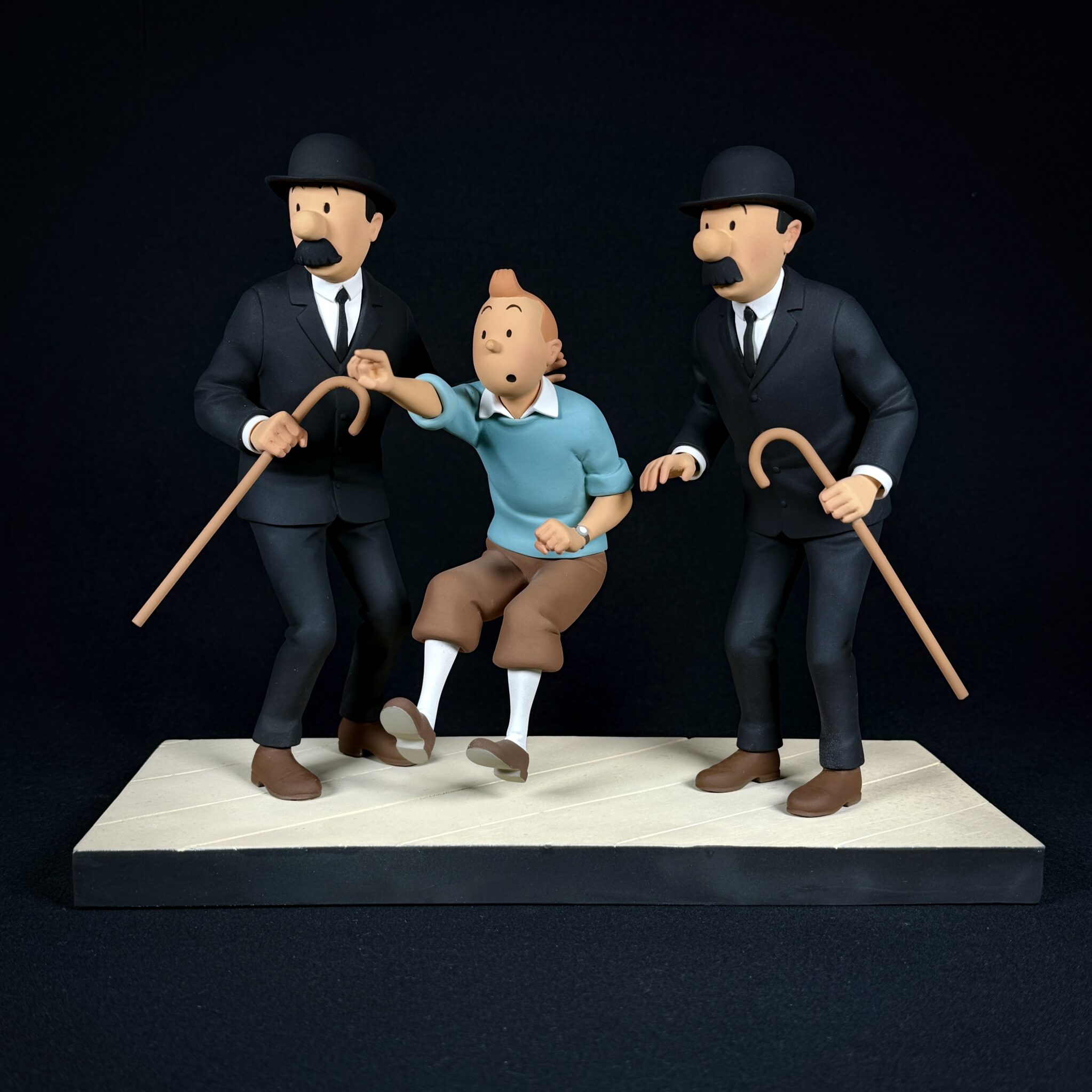 Figurine Family - Comme on se retrouve Tintin - Fariboles