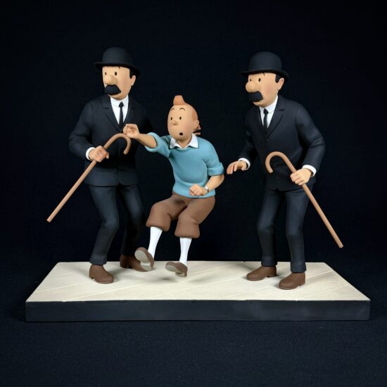 Figurine Family - Comme on se retrouve Tintin - Fariboles