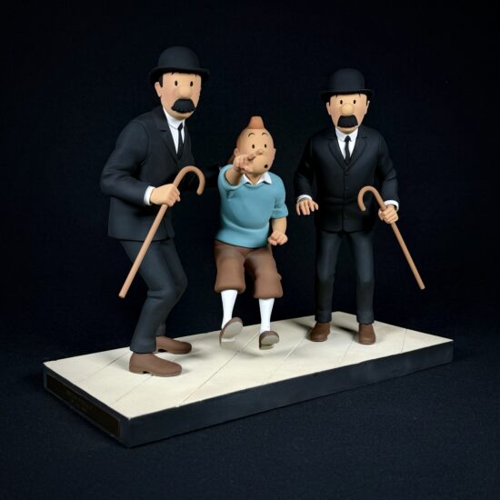 Figurine Family - Comme on se retrouve Tintin - Fariboles