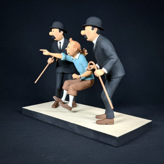 Figurine Family - Comme on se retrouve Tintin - Fariboles