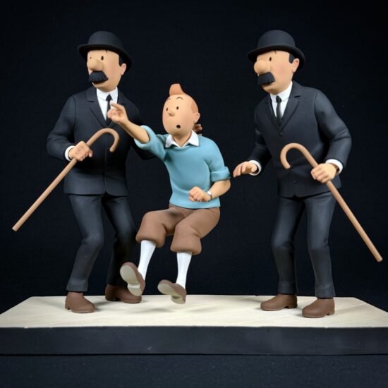 Figurine Family - Comme on se retrouve Tintin - Fariboles