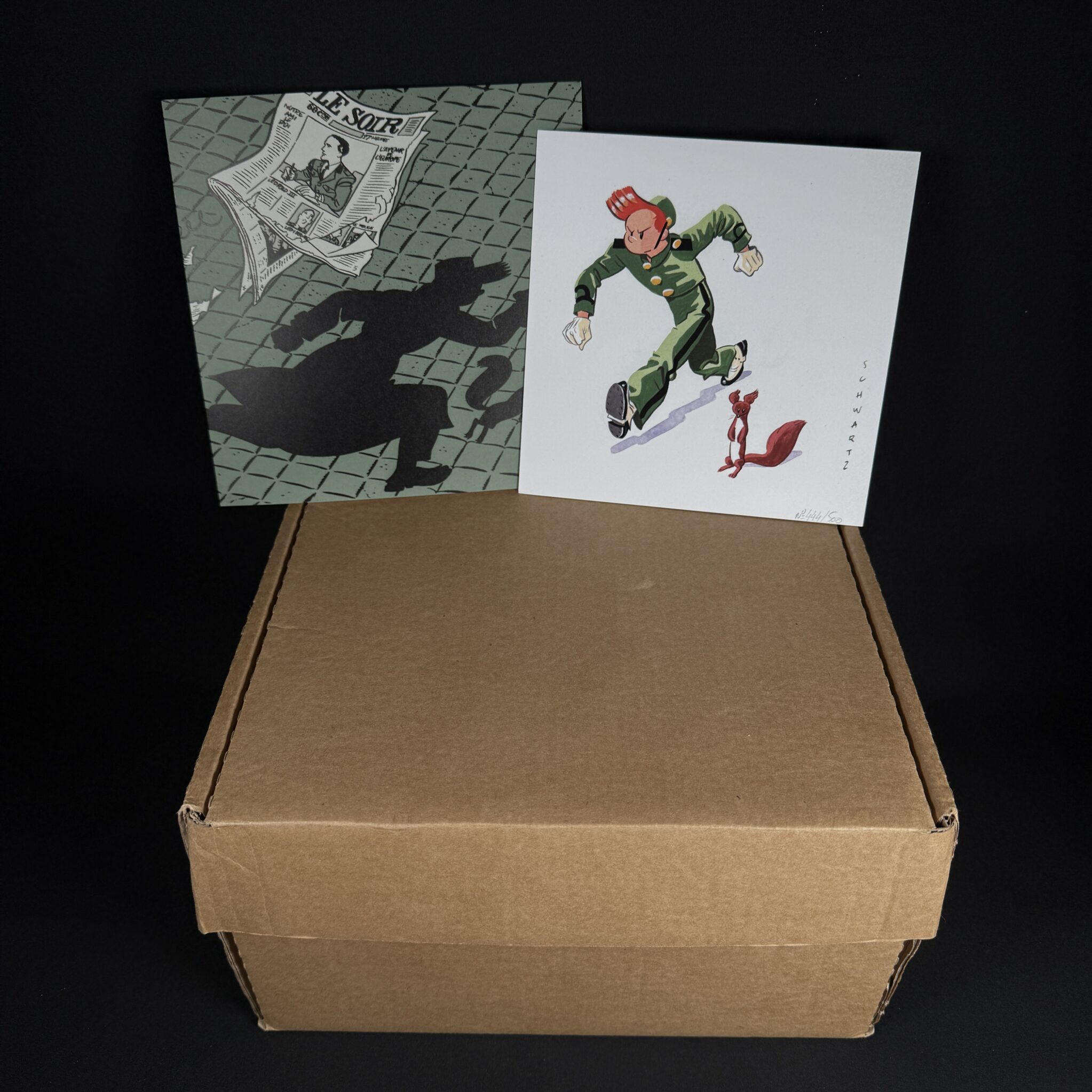 Figurine Family – Spirou vert de gris – Fariboles Figurine Family - Spirou vert de gris - Fariboles
