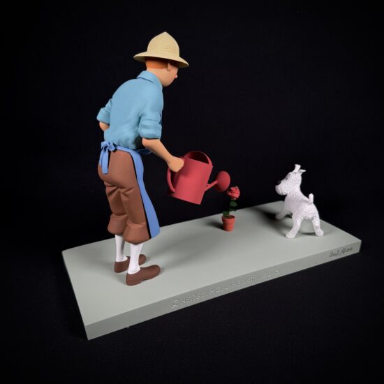 Figurine Family - La rose tintin et milou - Fariboles
