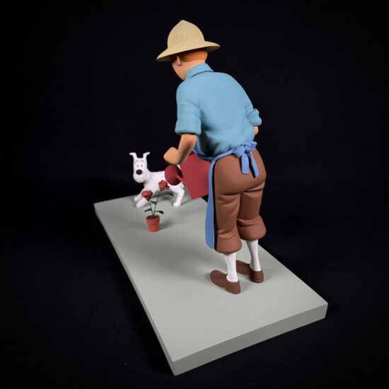 Figurine Family - La rose tintin et milou - Fariboles