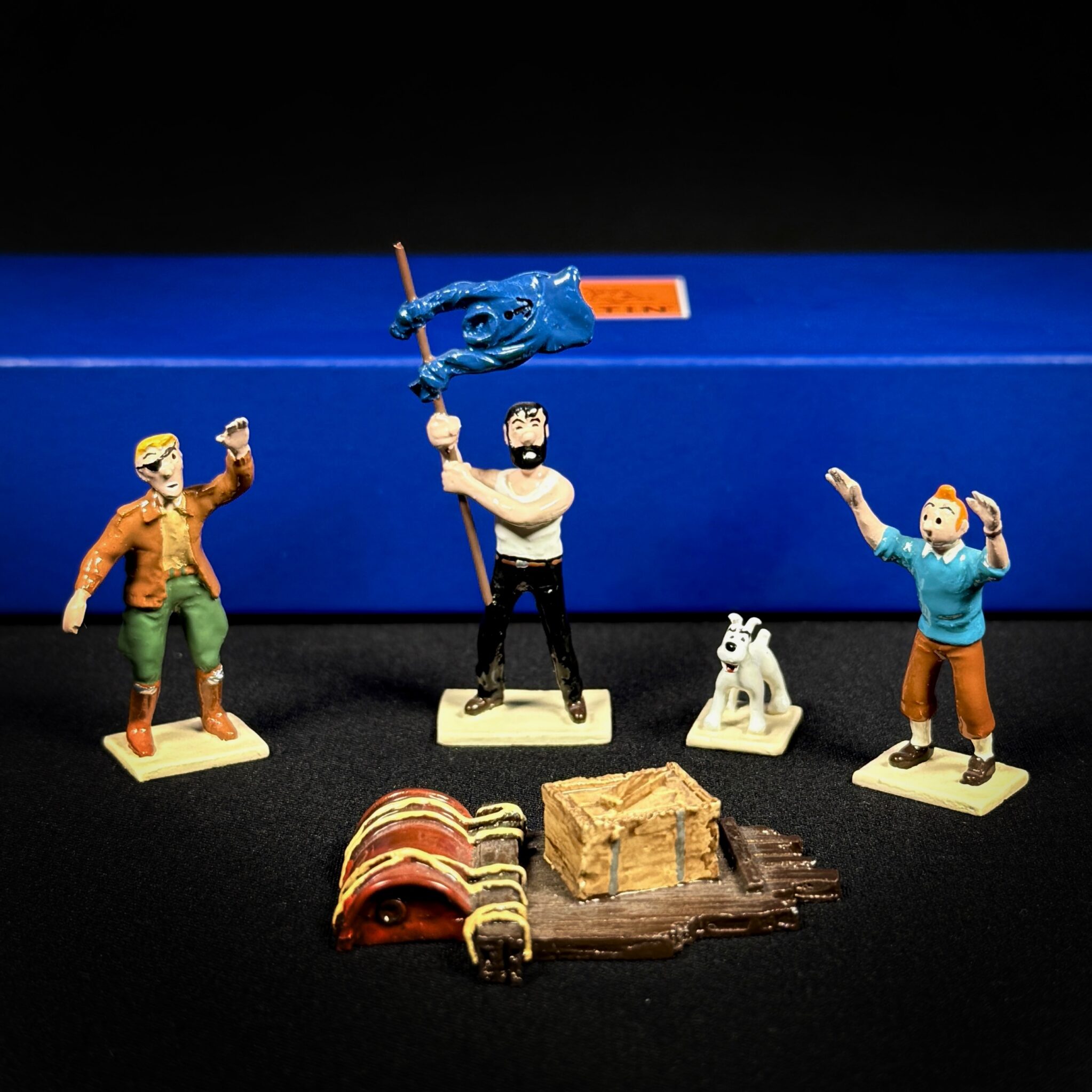 Figurine Family - Tintin mini série coke en stock - pixi