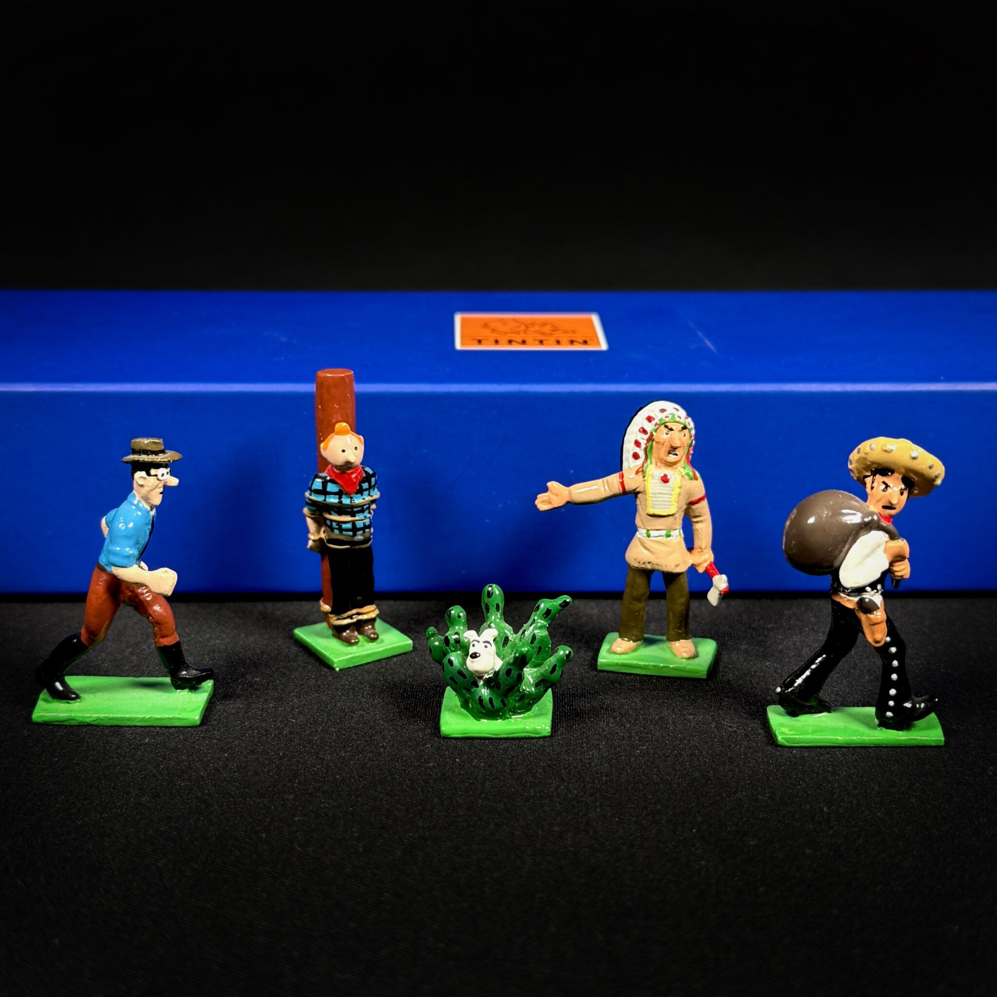 Figurine Family - Tintin mini série far west - pixi