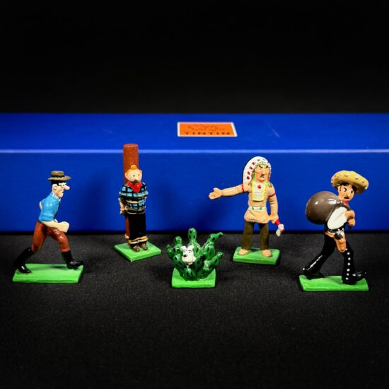 Figurine Family - Tintin mini série far west - pixi