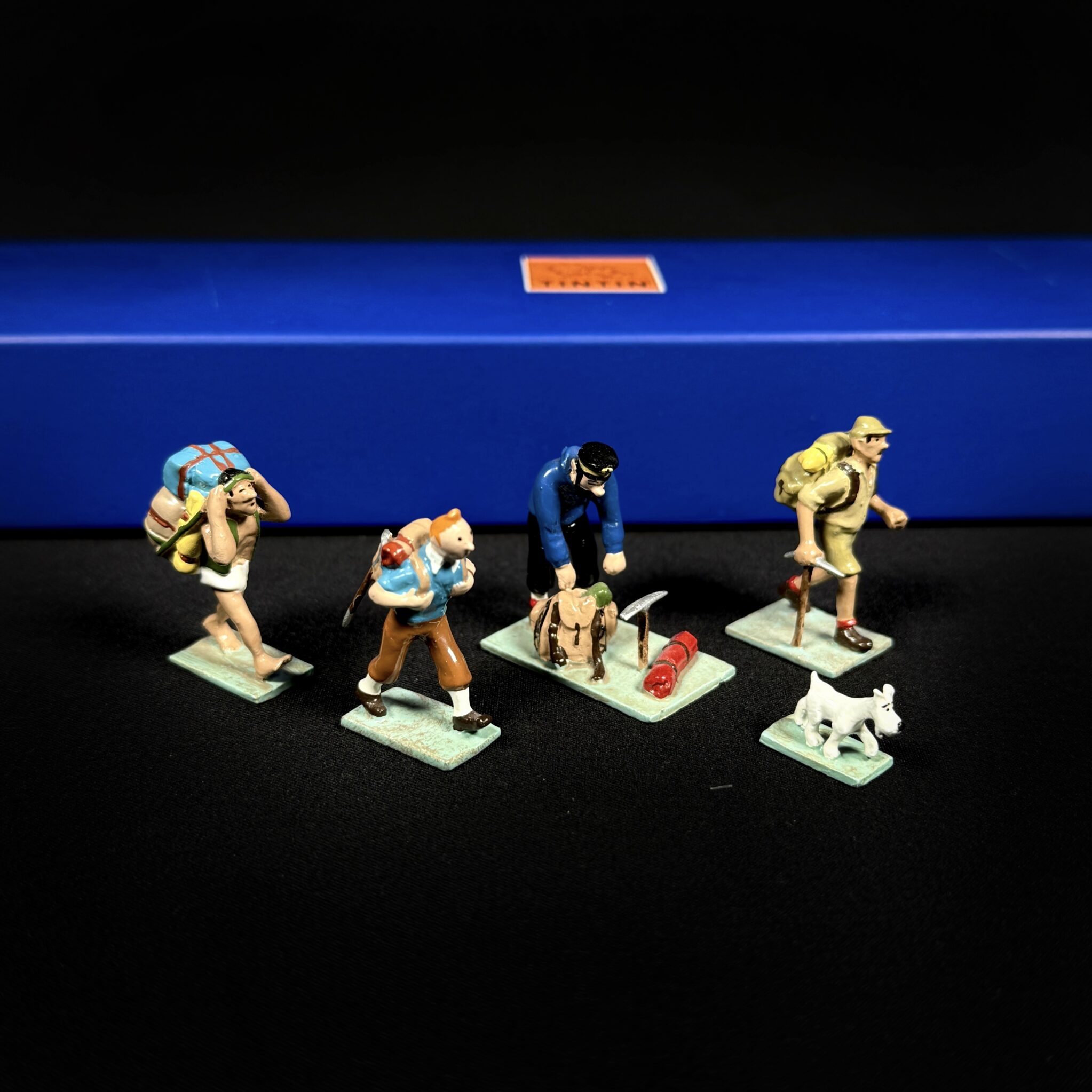 Figurine Family - Tintin mini série trekking - pixi