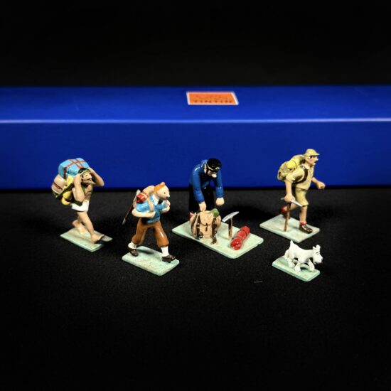 Figurine Family - Tintin mini série trekking - pixi