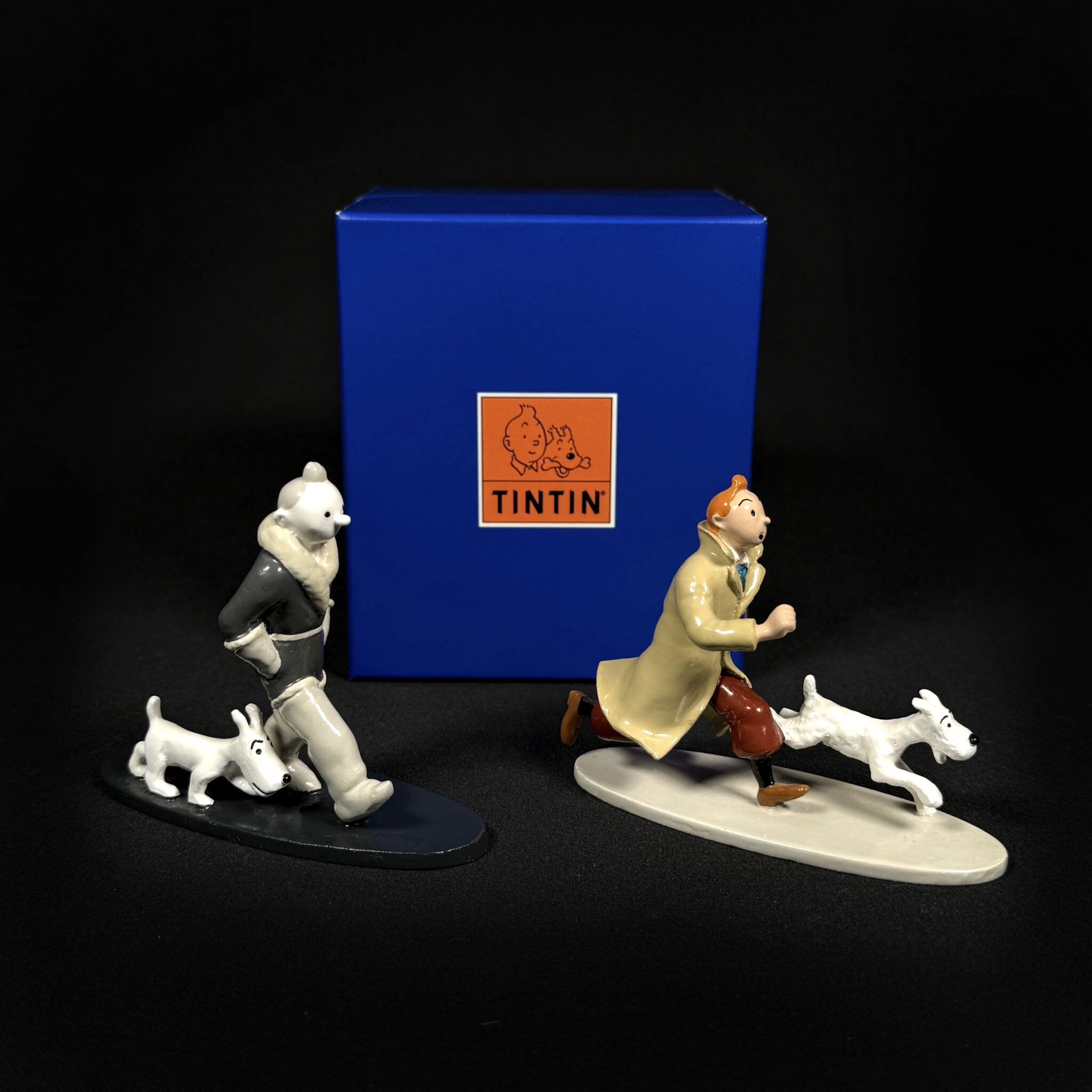 Figurine Family - Tintin double boite anniversaire - pixi