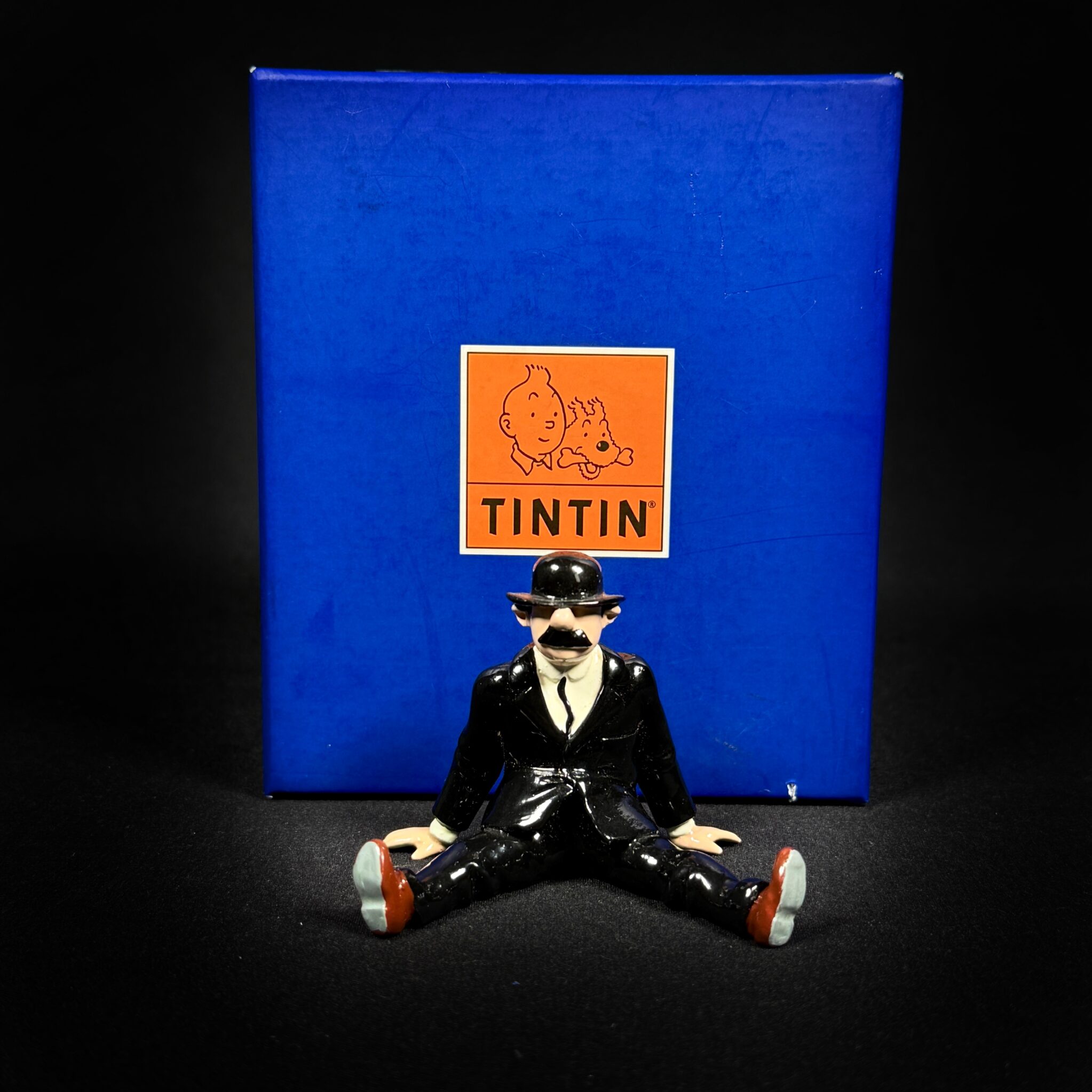 Figurine Family - Tintin Dupont assis - pixi