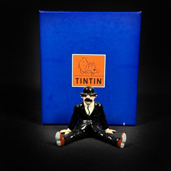 Figurine Family - Tintin Dupont assis - pixi