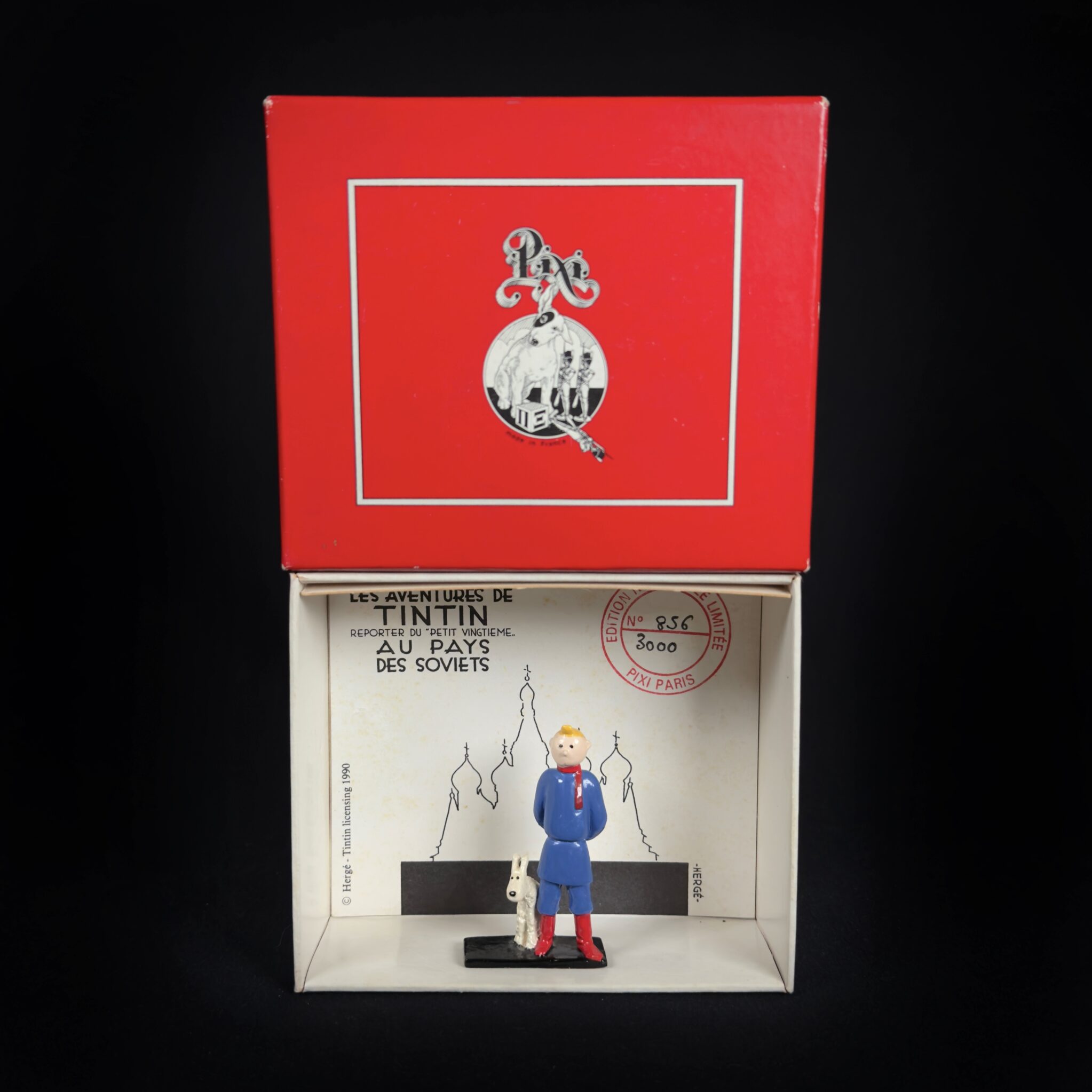 Figurine Family - Tintin au pays des soviets - pixi