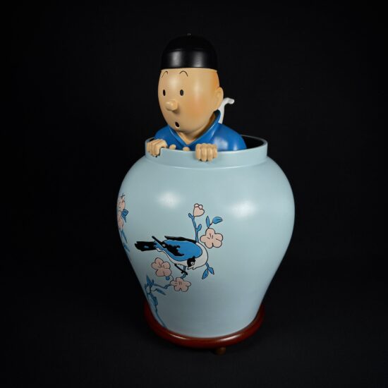 Figurine Family - La potiche tintin regout - pixi