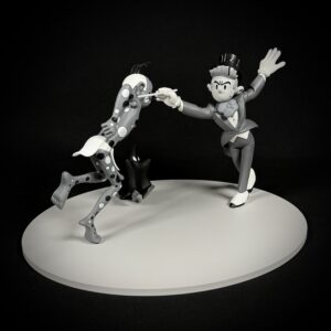 Figurine Family - Cam et Léon Spirou - figures et vous
