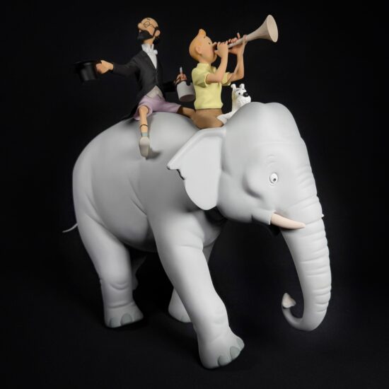 Figurine Family - Eléphant Tintin - Fariboles
