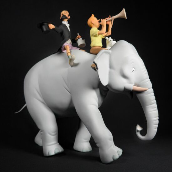 Figurine Family - Eléphant Tintin - Fariboles