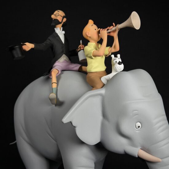 Figurine Family - Eléphant Tintin - Fariboles