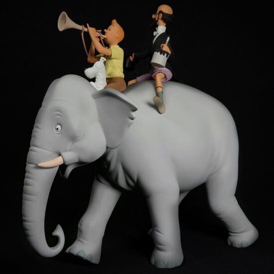 Figurine Family - Eléphant Tintin - Fariboles