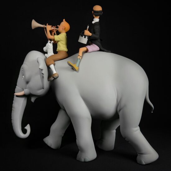 Figurine Family - Eléphant Tintin - Fariboles