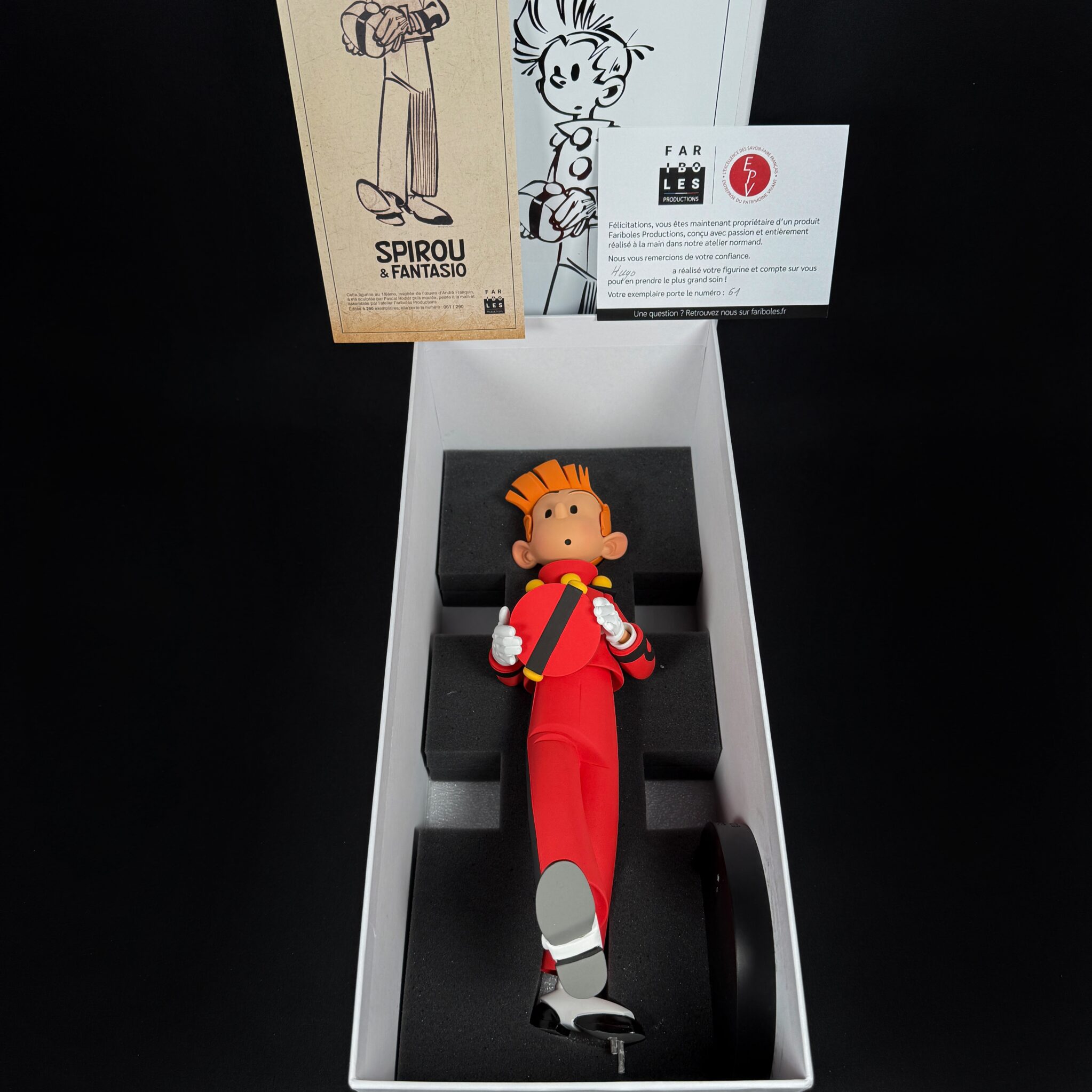 Figurine Family -Spirou mystère à champignac – Fariboles Figurine Family -Spirou mystère à champignac - Fariboles