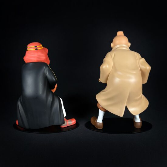 Figurine Family - Tintin et Abdallah face a face - Leblon Delienne