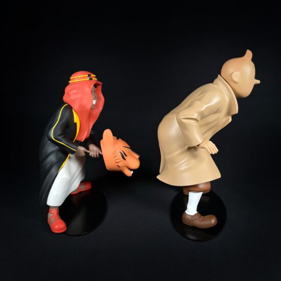 Figurine Family - Tintin et Abdallah face a face - Leblon Delienne