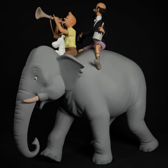 ELEPHANT TINTIN SUR LA PISTE DE KHI-OSKH – Image 8