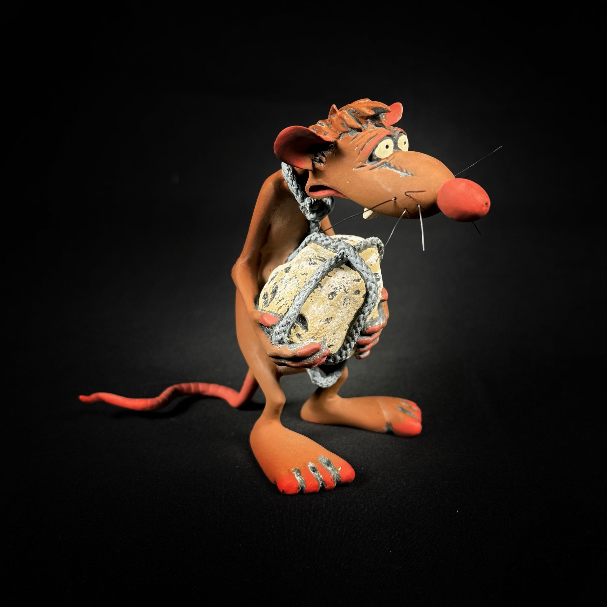 Figurine Family - Rat a la pierre - Fariboles