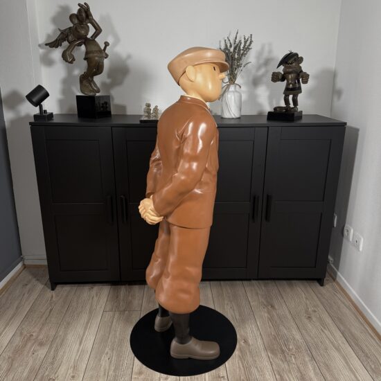 Figurine Family - Grand Tintin casquette - Leblon Delienne