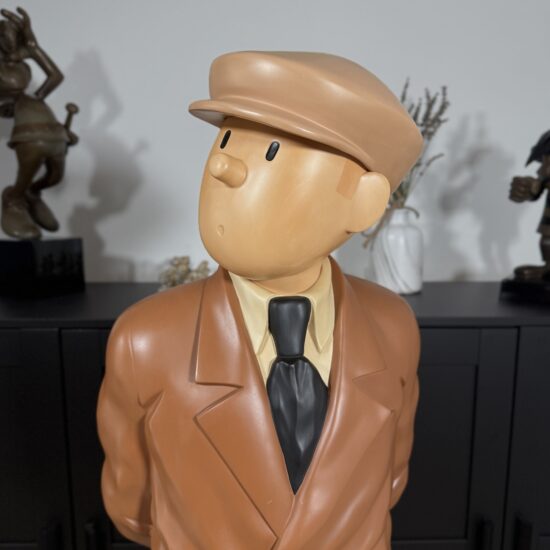 Figurine Family - Grand Tintin casquette - Leblon Delienne