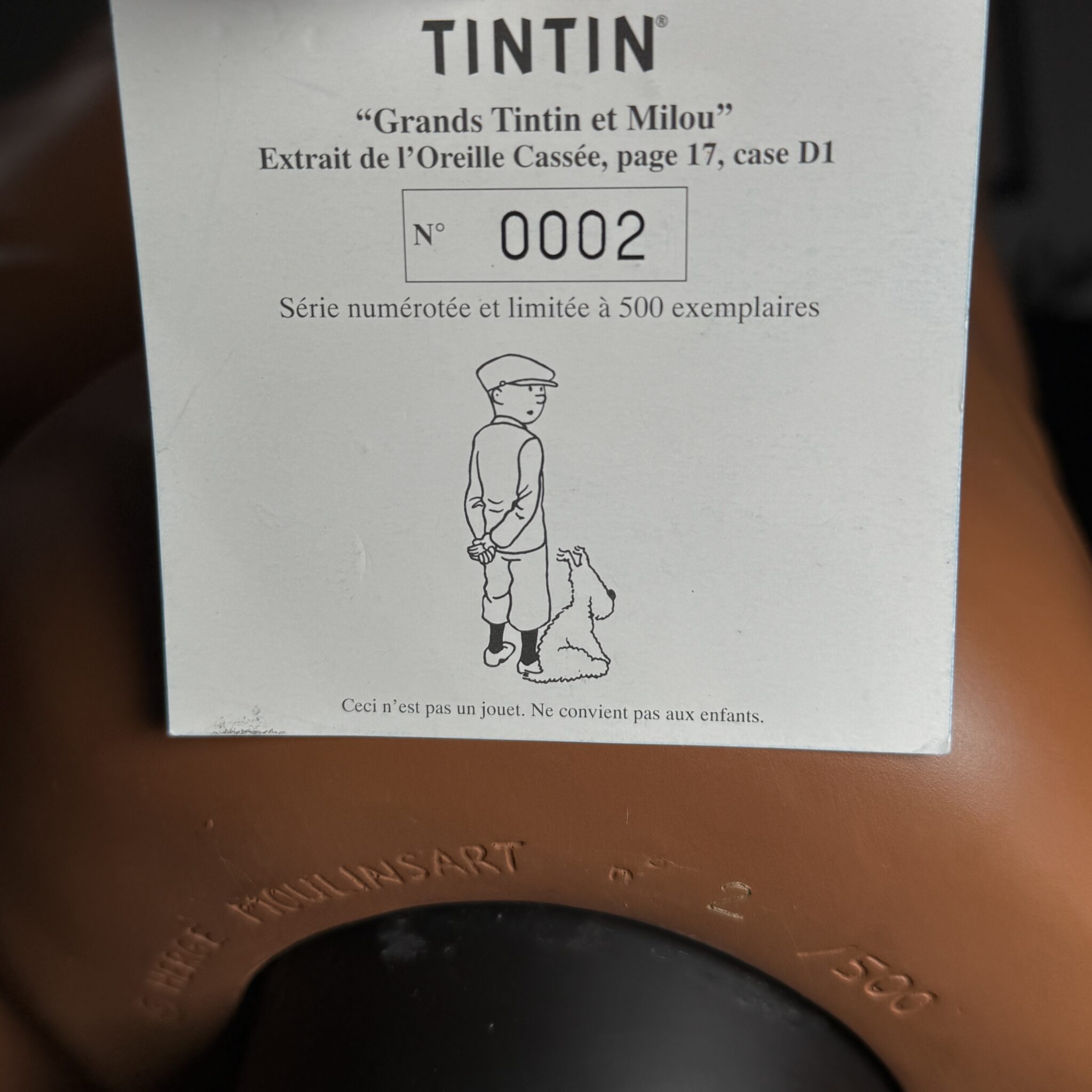 Figurine Family – Grand Tintin casquette – Leblon Delienne Figurine Family - Grand Tintin casquette - Leblon Delienne