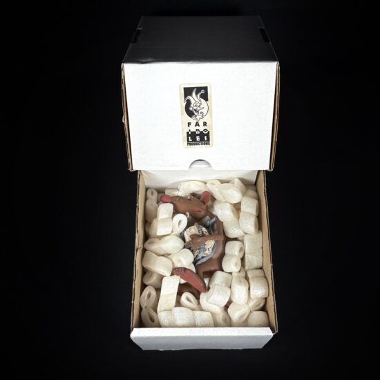 Figurine Family - Le rat à la pierre -Fariboles