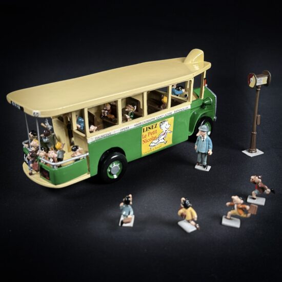 Figurine Family - Bus du petit Nicolas -Pixi