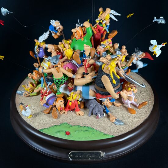 Figurine Family - La bagarre Astérix - Attakus