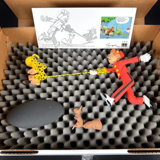 Figurine Family - Spirou Marsu et spip -Fariboles