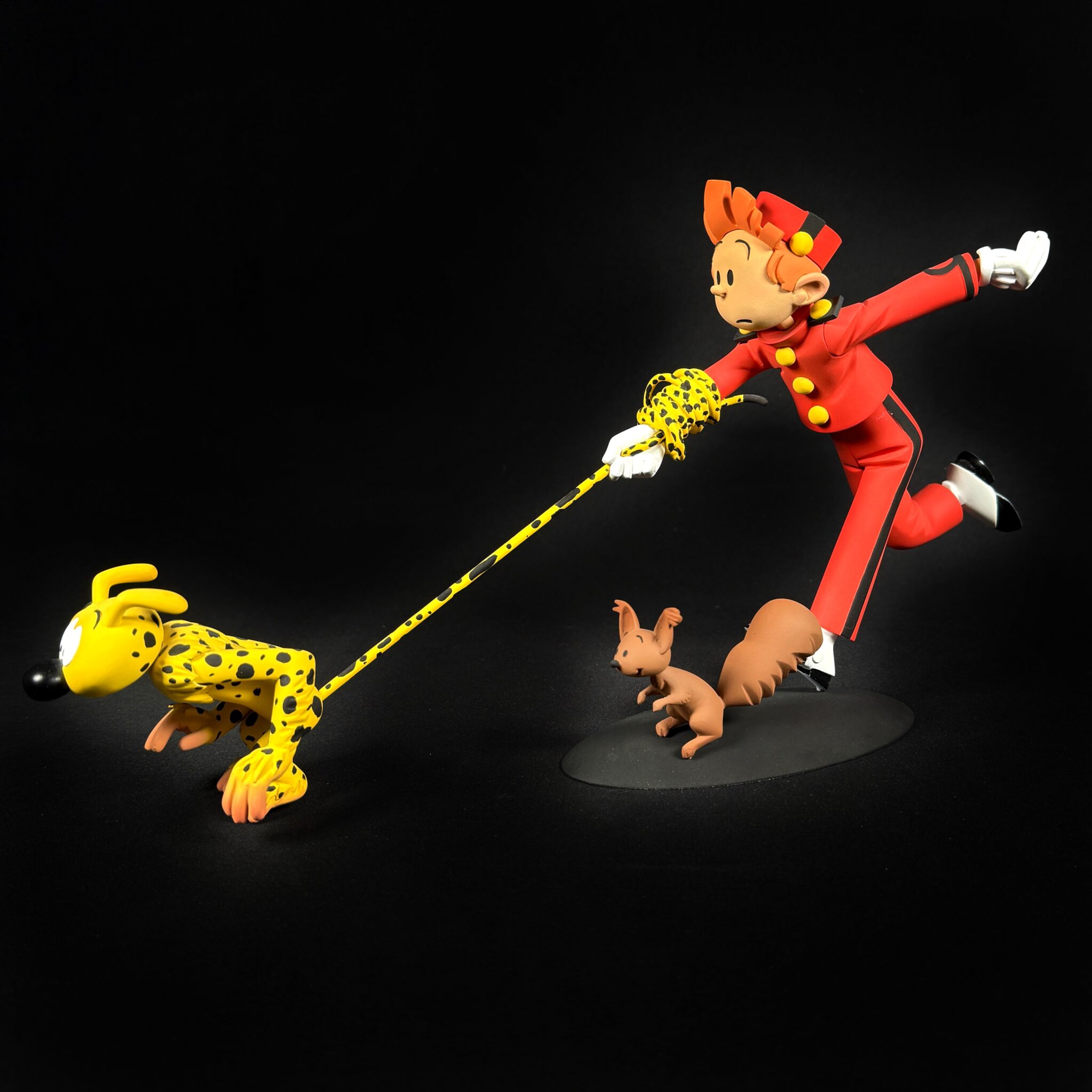 Figurine Family - Spirou Marsu et spip -Fariboles