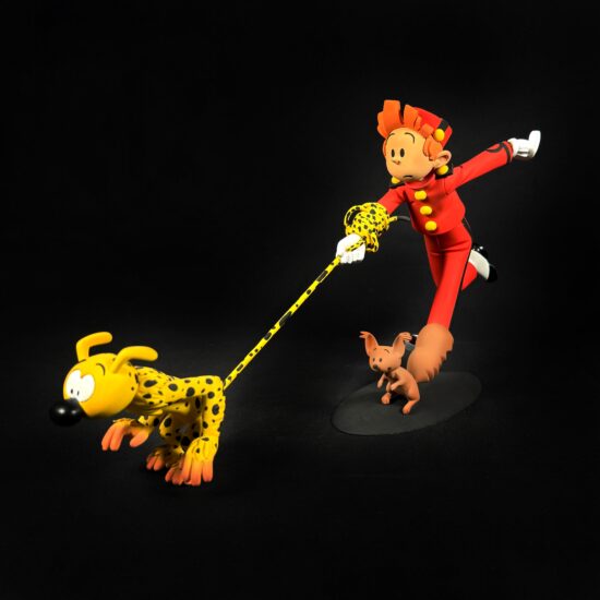 Figurine Family - Spirou Marsu et spip -Fariboles