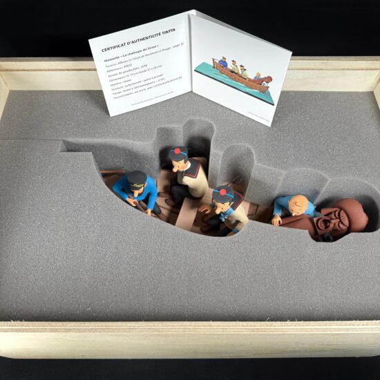 Figurine Family - La Chaloupe Tintin -Fariboles